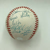 1998 New York Yankees World Series Champs Team Signed Baseball Derek Jeter JSA