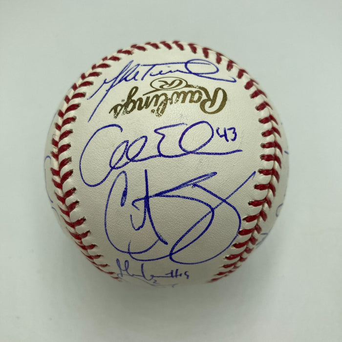 2004 Boston Red Sox World Series Champs Team Signed W.S. Baseball JSA COA