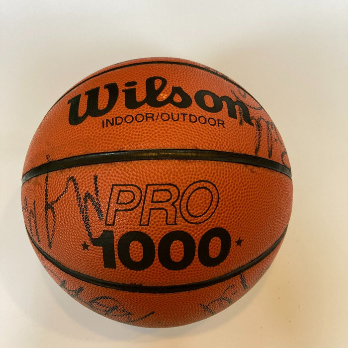 1994-95 Detroit Pistons Team Signed Wilson Basketball