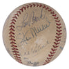 The Finest 3,000 Hit Club Signed Baseball Roberto Clemente Tris Speaker PSA DNA