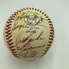 1972 Oakland A's Athletics World Series Champs Team Signed Baseball JSA COA
