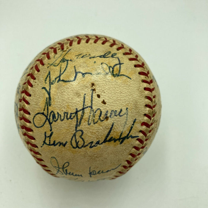 1966 Baltimore Orioles World Series Champs Team Signed AL Baseball With JSA COA