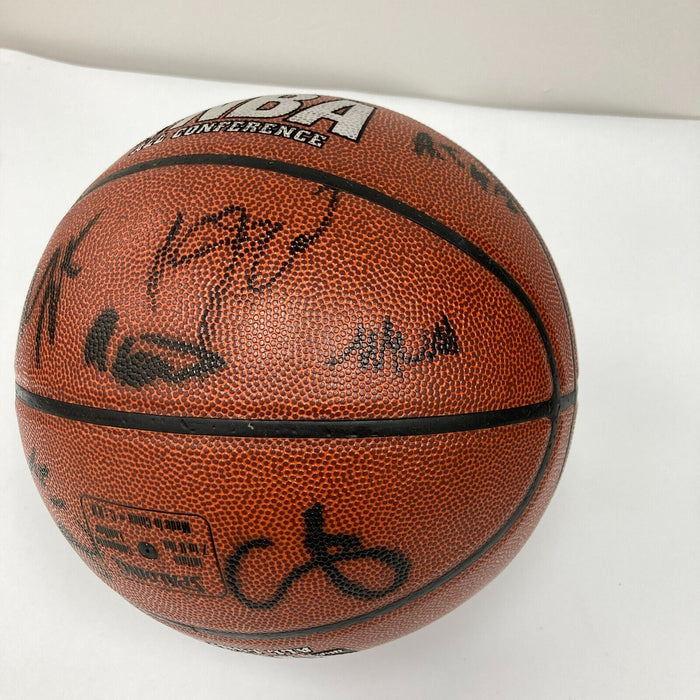 2007-08 Los Angeles Clippers Team Signed NBA Basketball With Team COA