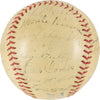 1936 New York Yankees World Series Champs Team Signed Baseball Lou Gehrig PSA