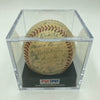 1947 New York Yankees World Series Champs Team Signed Baseball PSA DNA COA