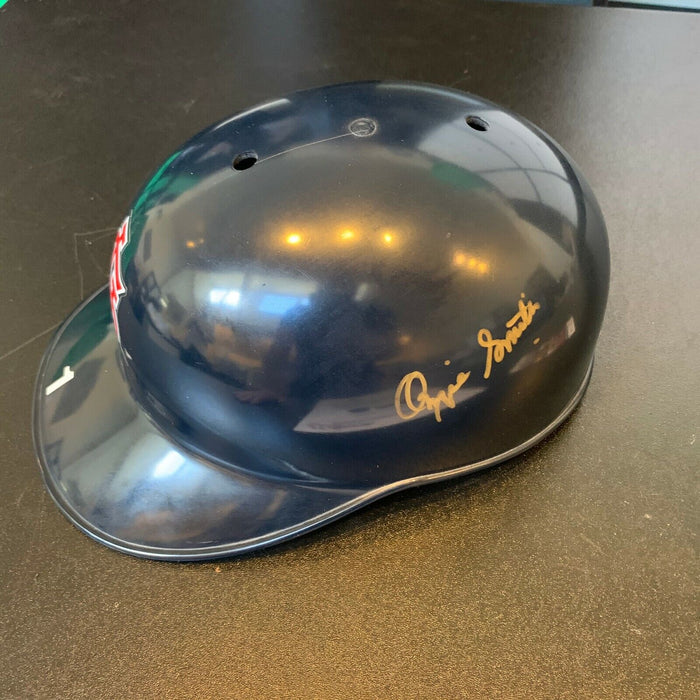 Ozzie Smith Signed Authentic 1992 Game Issued St. Louis Cardinals Helmet JSA COA