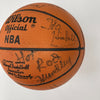 Pete Maravich Pistol Pete 1974-75 New Orleans Jazz Team Signed Basketball JSA