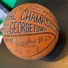 1984-85 Villanova Wildcats NCAA National Champions Team Signed Basketball JSA