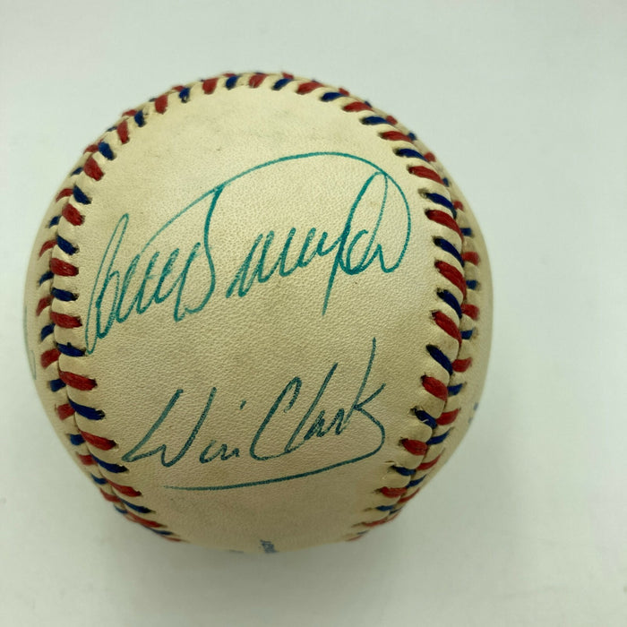 1984 Team USA Olympics Team Signed Baseball With Mark McGwire JSA COA
