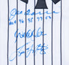 New York Yankees Dynasty Signed Jersey Derek Jeter Mariano Rivera Steiner #7/10