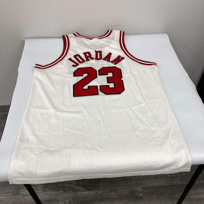 Michael Jordan Signed 1998 Pro Cut Chicago Bulls Jersey UDA & PSA DNA COA