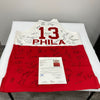 Incredible NBA Hall Of Fame Multi Signed Jersey With 64 Signatures JSA COA