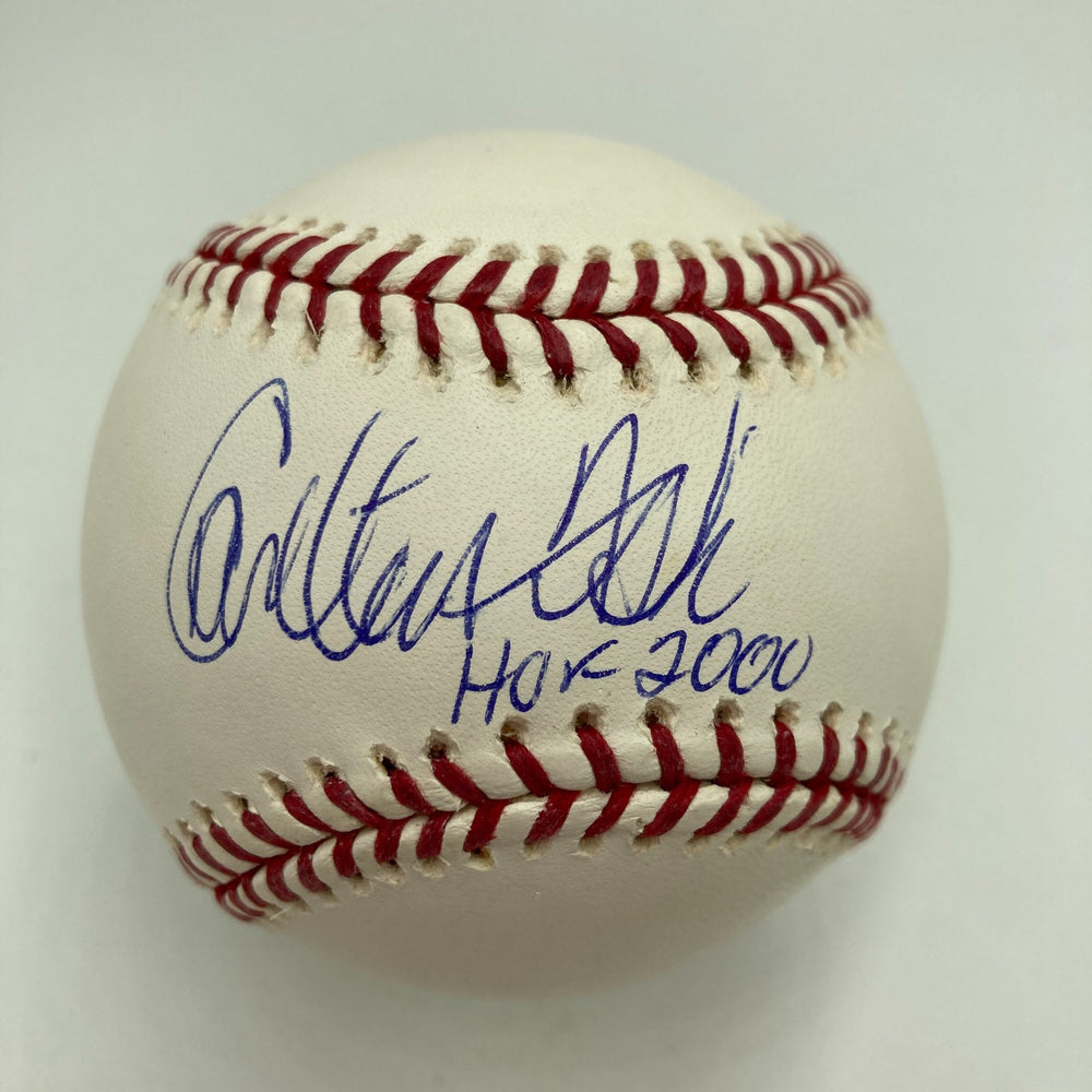 Carlton Fisk HOF 2000 Signed Official Major League Baseball PSA DNA COA