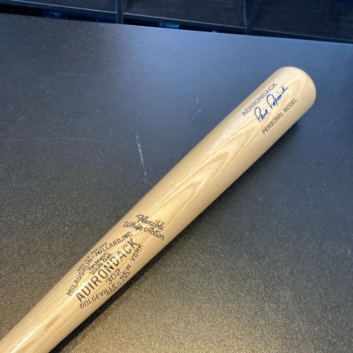 Paul Popovich Signed Adirondack Baseball Bat 1969 Chicago Cubs With JSA COA
