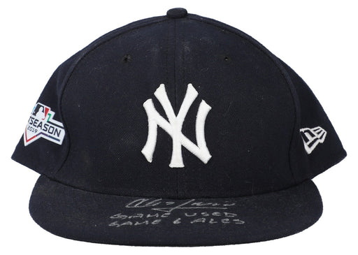 Aroldis Chapman 2019 ALCS Game 6 Game Used Hat Jose Altuve Walk-Off Home Run
