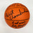 Wilt Chamberlain Abdul Jabbar Shaq Lakers Legends Signed Basketball JSA COA