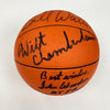 Wilt Chamberlain Abdul Jabbar Shaq Lakers Legends Signed Basketball JSA COA