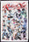 Willie Mays Rookies Of The Year Signed 24x35 Poster Photo JSA COA
