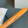 500 Home Run Club Signed Bat W/Inscriptions Ted Williams Willie Mays JSA COA