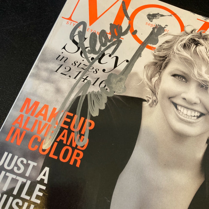 Emme Melissa Owens Miller (Model) Signed Autographed Magazine With JSA COA