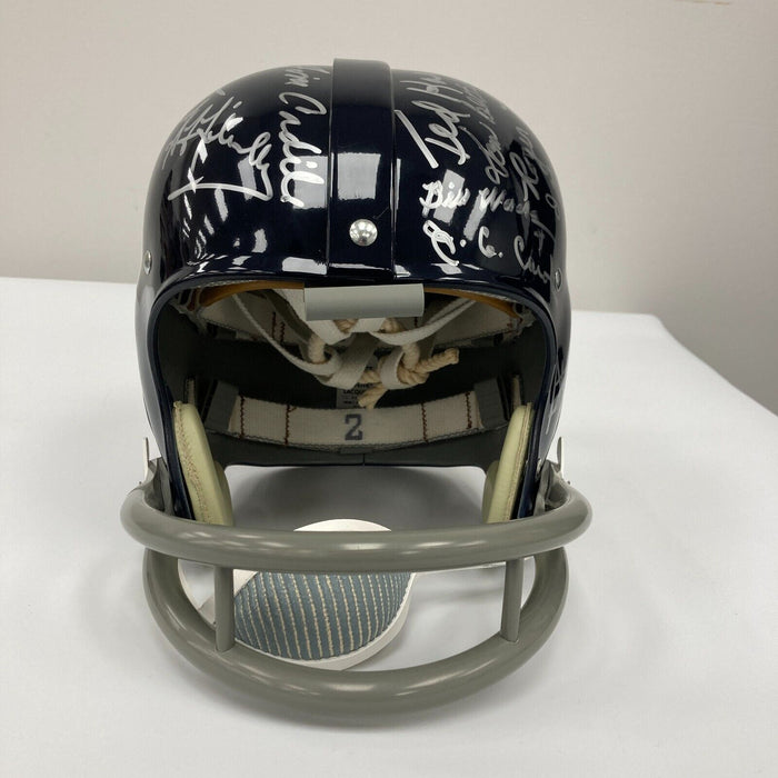 1963 Chicago Bears Super Bowl Champs Team Signed Full Size Helmet With JSA COA
