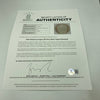 1953 All Star Game Team Signed Baseball With Jackie Robinson 25 Sigs Beckett COA