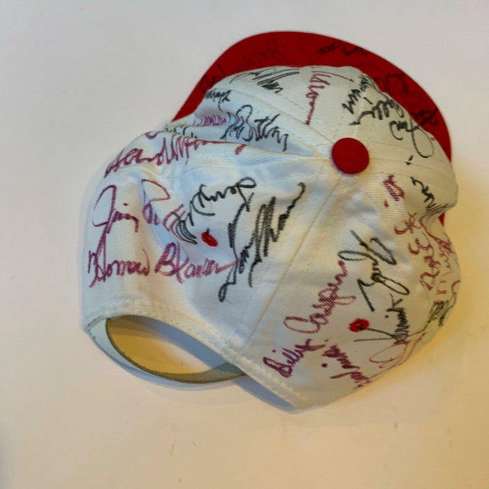 1995 PGA Ralphs Senior Classic Signed Hat 46 Sigs Nichols Rodriguez JSA COA