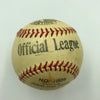 Legendary Hitting Coach Charley Lau 1954 Fort Lewis Military Signed Baseball