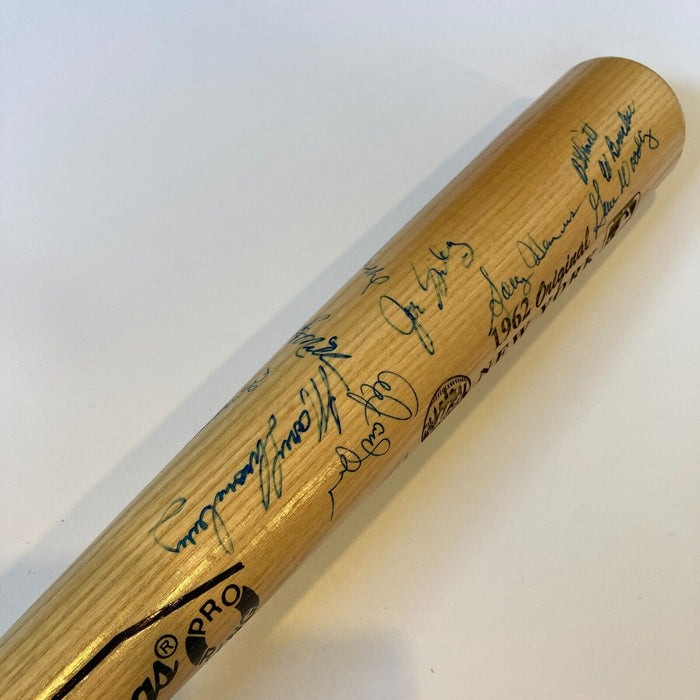 1962 New York Mets Inaugural Season Team Signed Bat 25+ Sigs With JSA COA