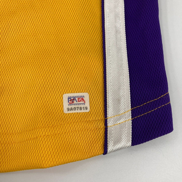 Kobe Bryant Signed 1999 Finals Los Angeles Lakers Pro Cut Jersey Beckett & PSA