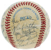 1985 Kansas City Royals World Series Champs Team Signed Baseball JSA COA