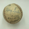 Babe Ruth Lou Gehrig Miller Huggins 1926 New York Yankees Team Signed Baseball