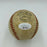 Casey Stengel Single Signed National League Baseball "Merry Xmas" With JSA COA