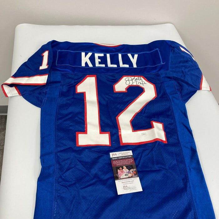 Jim Kelly Signed Buffalo Bills Authentic Champion Game Model Jersey JSA COA