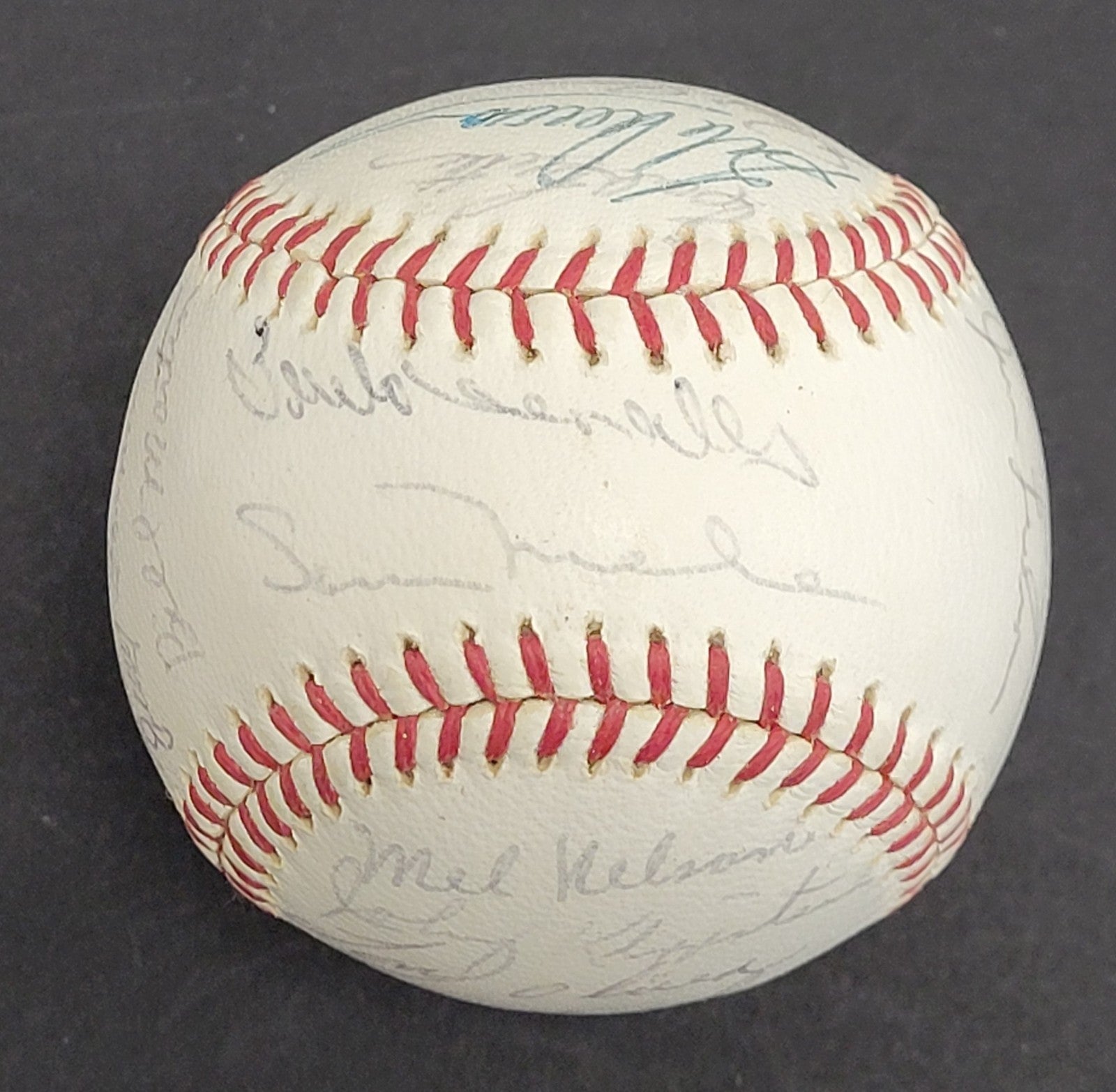 1965 Minnesota Twins American League Champs Team Signed Baseball JSA COA