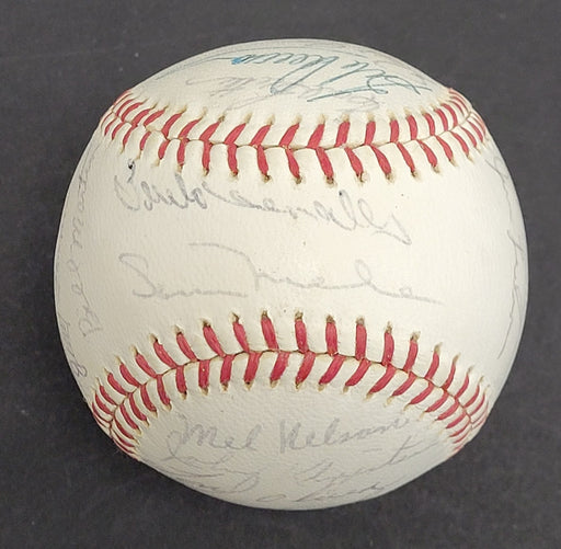 1965 Minnesota Twins American League Champs Team Signed Baseball JSA COA