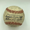 1943 New York Yankees World Series Champs Team Signed Baseball JSA COA RARE