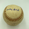 Mickey Lolich Signed Career Win No. 193 Final Out Game Used Baseball Beckett COA