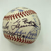 Chicago Cubs & White Sox Legends Signed Baseball Ernie Banks Nellie Fox JSA COA