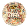 Beautiful Sandy Koufax 1963 World Series George Sosnak Hand Painted Art Baseball