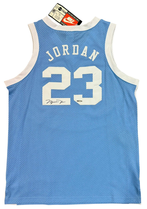 Michael Jordan Signed Nike North Carolina Tar Heels Jersey Upper Deck & JSA COA