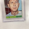 1966 Topps Gil Hodges Signed Autographed Baseball Card BGS Beckett Certified