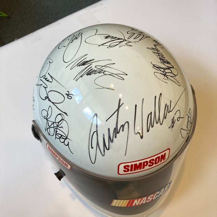 dale earnhardt senior motorcycle helmets Dale Earnhardt Sr. NASCAR Legends Signed Racing Helmet 35 Sigs JSA COA — Showpieces Sports