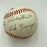 1980 World Series Umpires Multi Signed W.S. Baseball JSA Phillies VS Royals