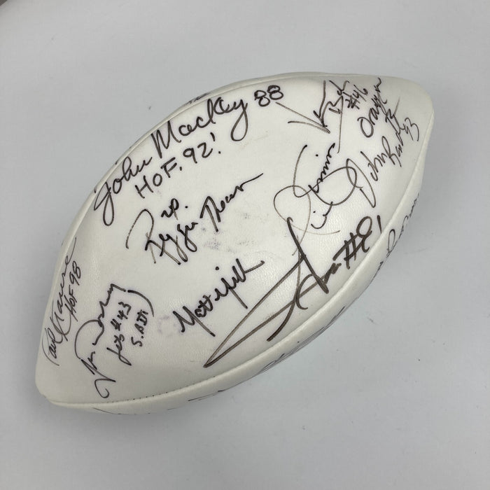 Joe Namath & Wayne Gretzky Super Bowl XXXIV Multi Signed Football JSA COA