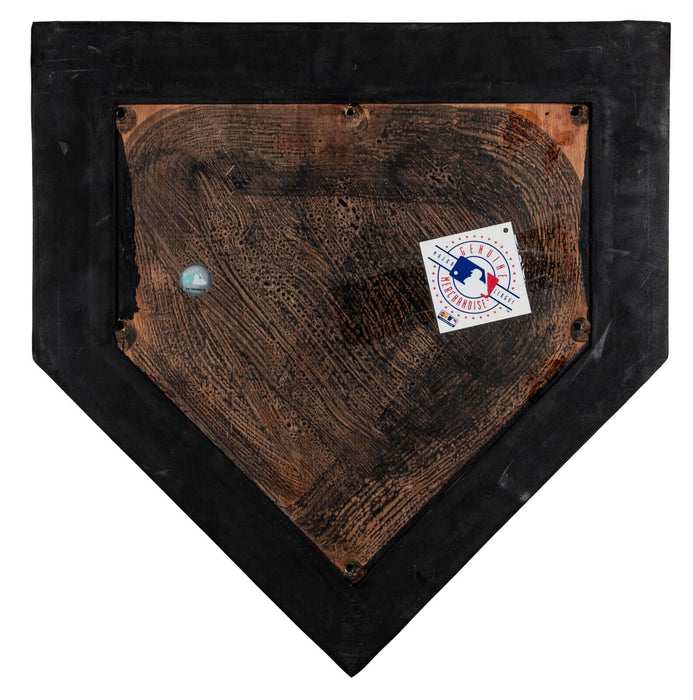 1986 New York Mets World Series Champs Team Signed Home Plate Steiner COA