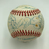 1987 New York Mets Team Signed National League Baseball Gary Carter JSA COA