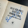 Billie Jean King Signed Autographed Tennis Book With JSA COA