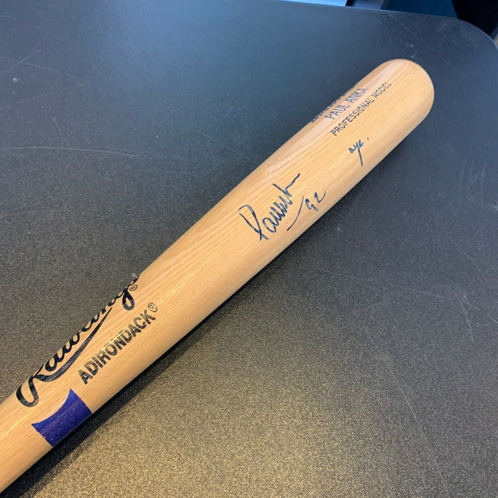 Paul Anka Signed Personal Model Baseball Bat With JSA COA & Signed Letter