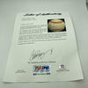 President George W. Bush Signed American League Baseball PSA DNA COA